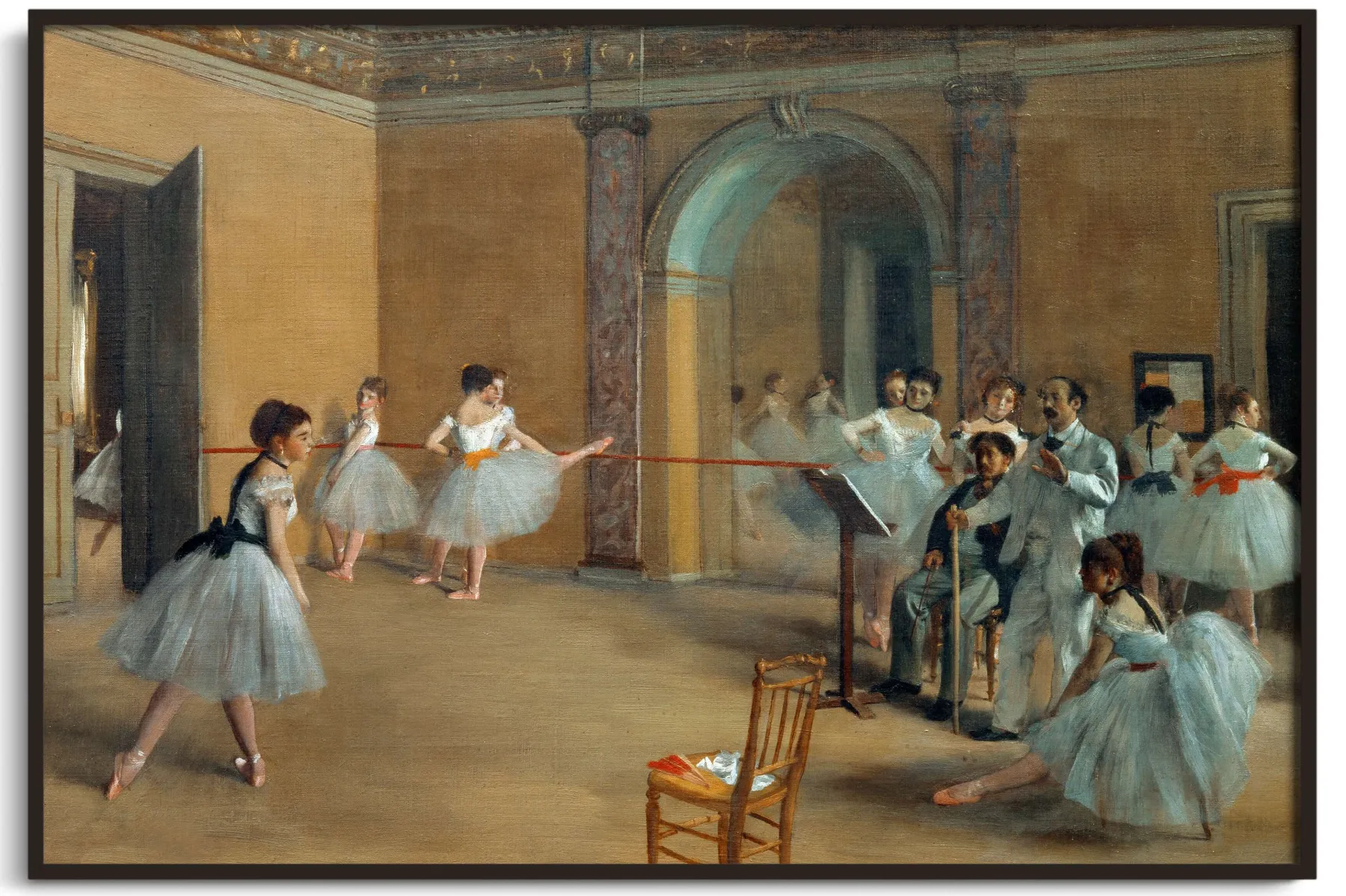 Shop Le Foyer de la danse à l'Opéra de la rue Le Peletier - Edgar Degas Degas