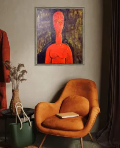 Fashion Le grand buste rouge - Amedeo Modigliani Modigliani