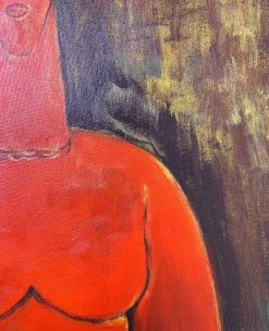 Fashion Le grand buste rouge - Amedeo Modigliani Modigliani