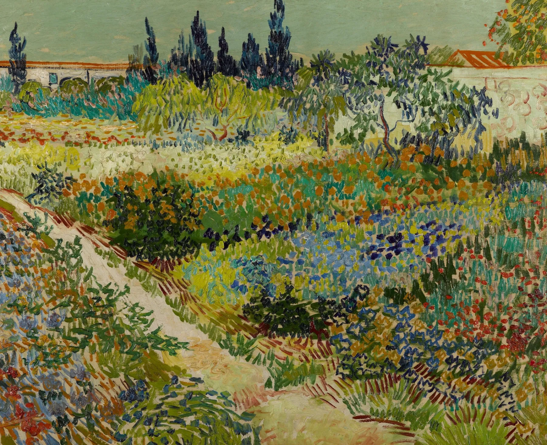 Best Le jardin d'Arles - Vincent Van Gogh Van Gogh