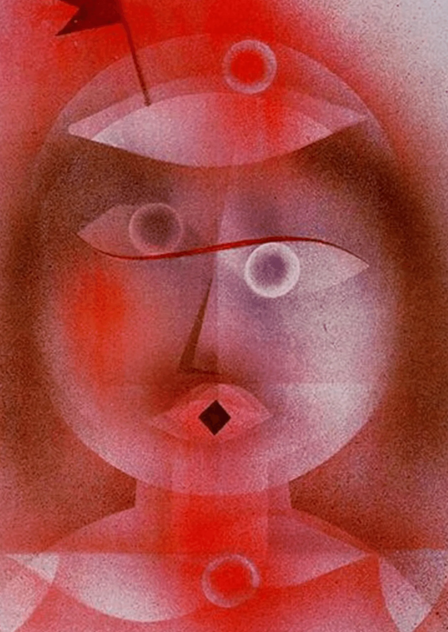 Best Sale Le masque avec le drapeau - Paul Klee Klee
