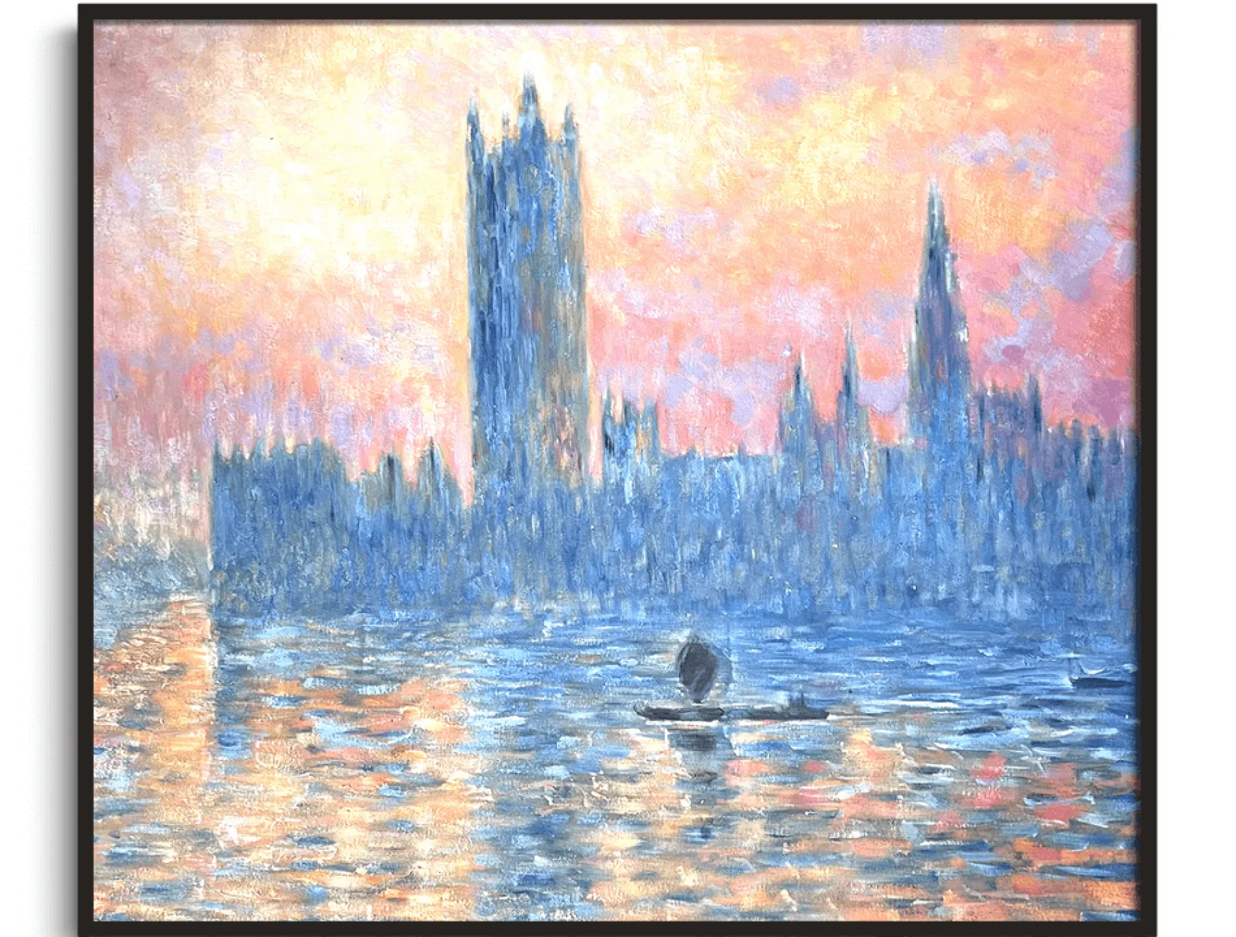 Best Le Parlement de Londres, soleil couchant - Claude Monet Monet