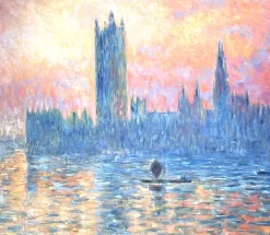 Best Le Parlement de Londres, soleil couchant - Claude Monet Monet