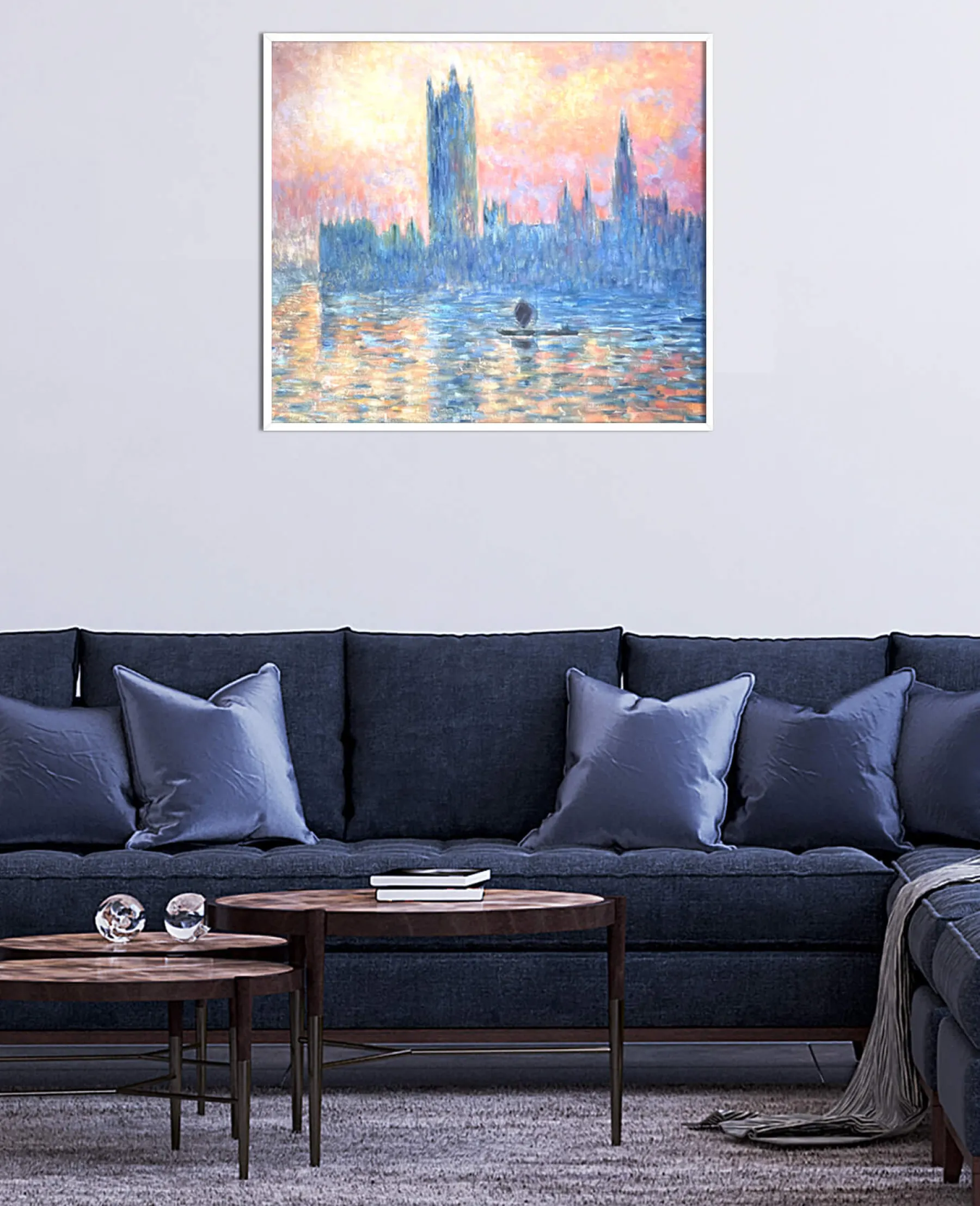 Best Le Parlement de Londres, soleil couchant - Claude Monet Monet