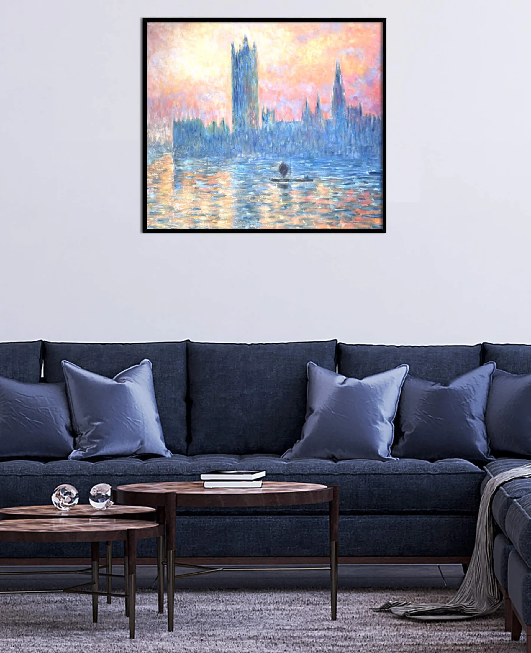Best Le Parlement de Londres, soleil couchant - Claude Monet Monet