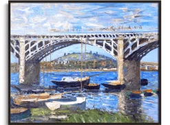 Store Le Pont sur la Seine à Argenteuil - Claude Monet Monet
