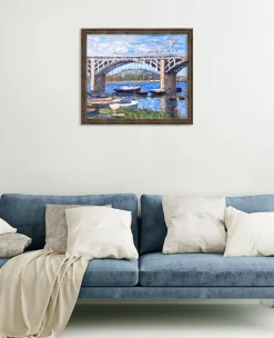 Store Le Pont sur la Seine à Argenteuil - Claude Monet Monet