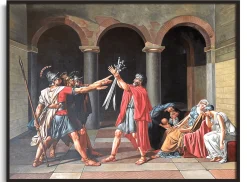 Cheap Le Serment des Horaces - Jacques-Louis David David