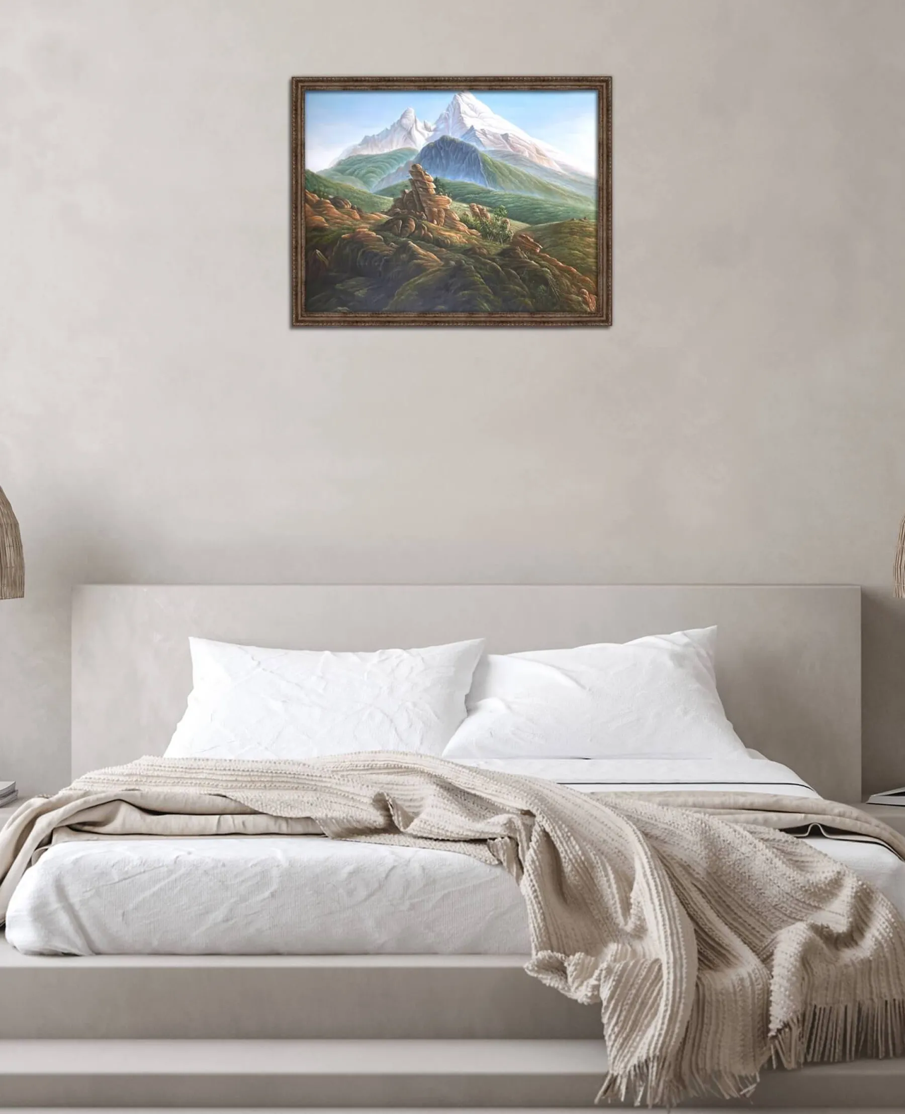 Hot Le Watzmann - Caspar David Friedrich Friedrich