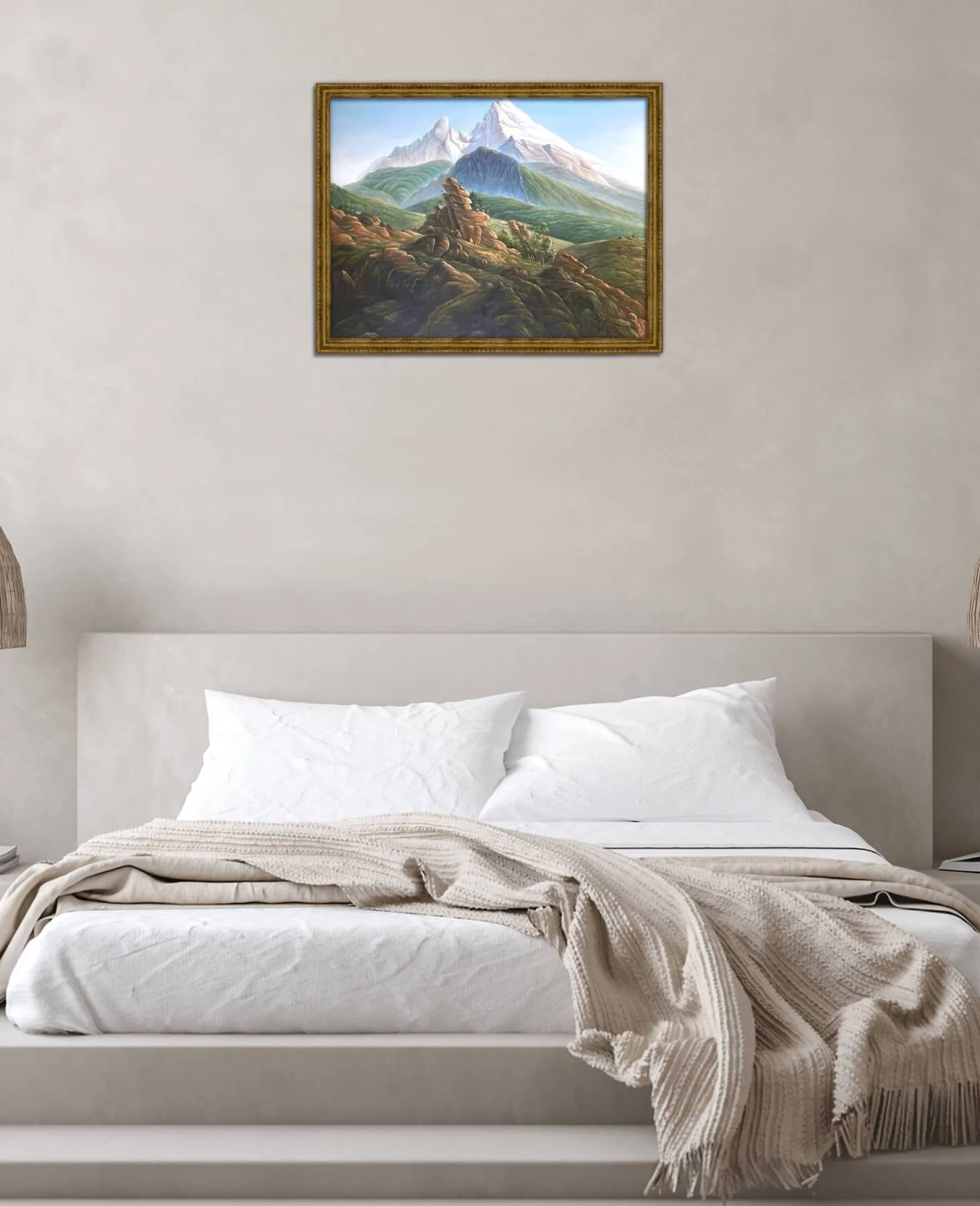 Hot Le Watzmann - Caspar David Friedrich Friedrich