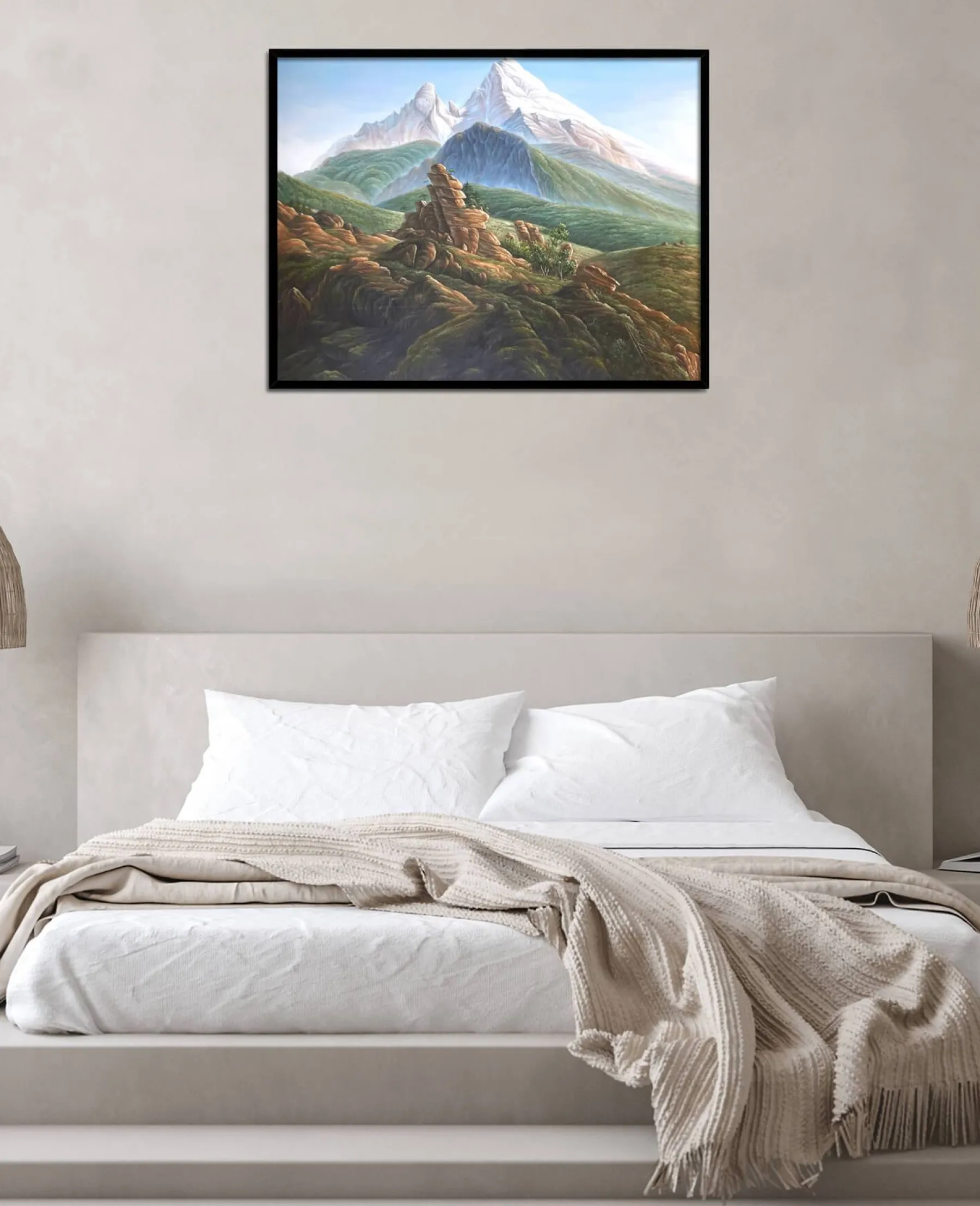 Hot Le Watzmann - Caspar David Friedrich Friedrich