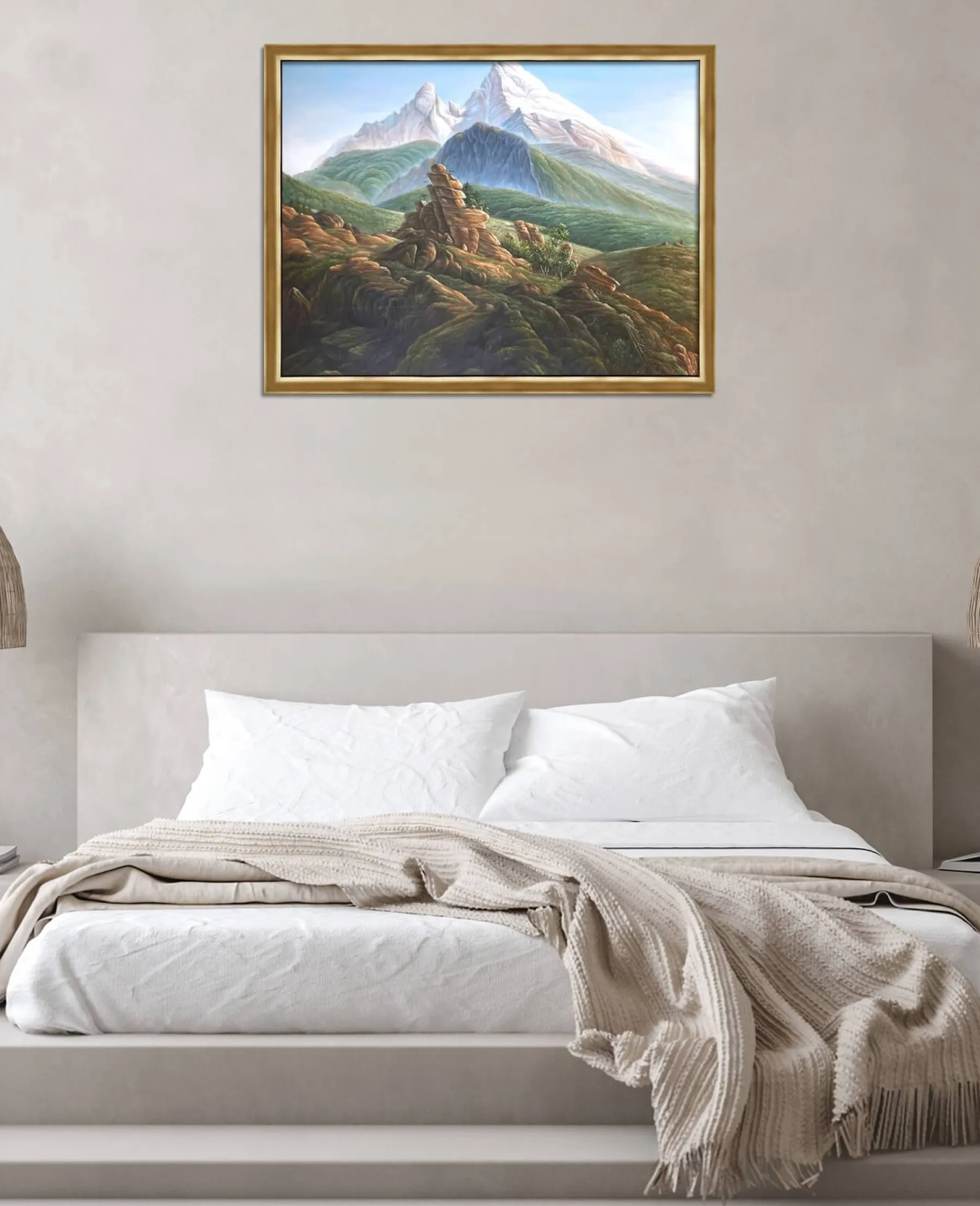 Hot Le Watzmann - Caspar David Friedrich Friedrich