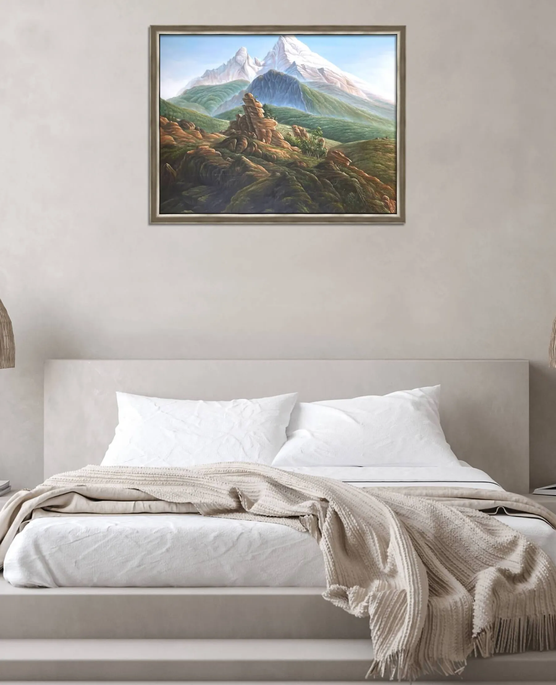 Hot Le Watzmann - Caspar David Friedrich Friedrich