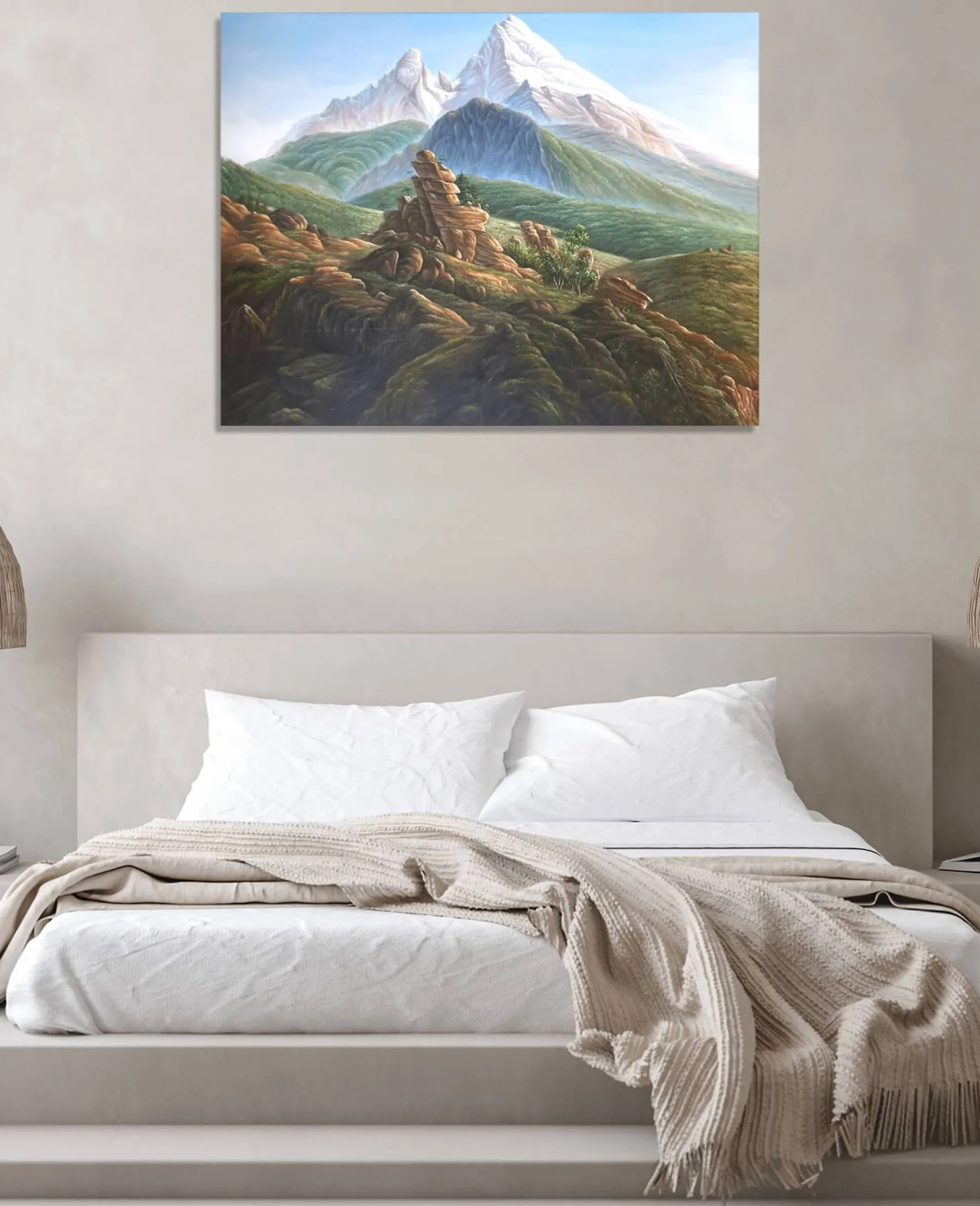 Hot Le Watzmann - Caspar David Friedrich Friedrich
