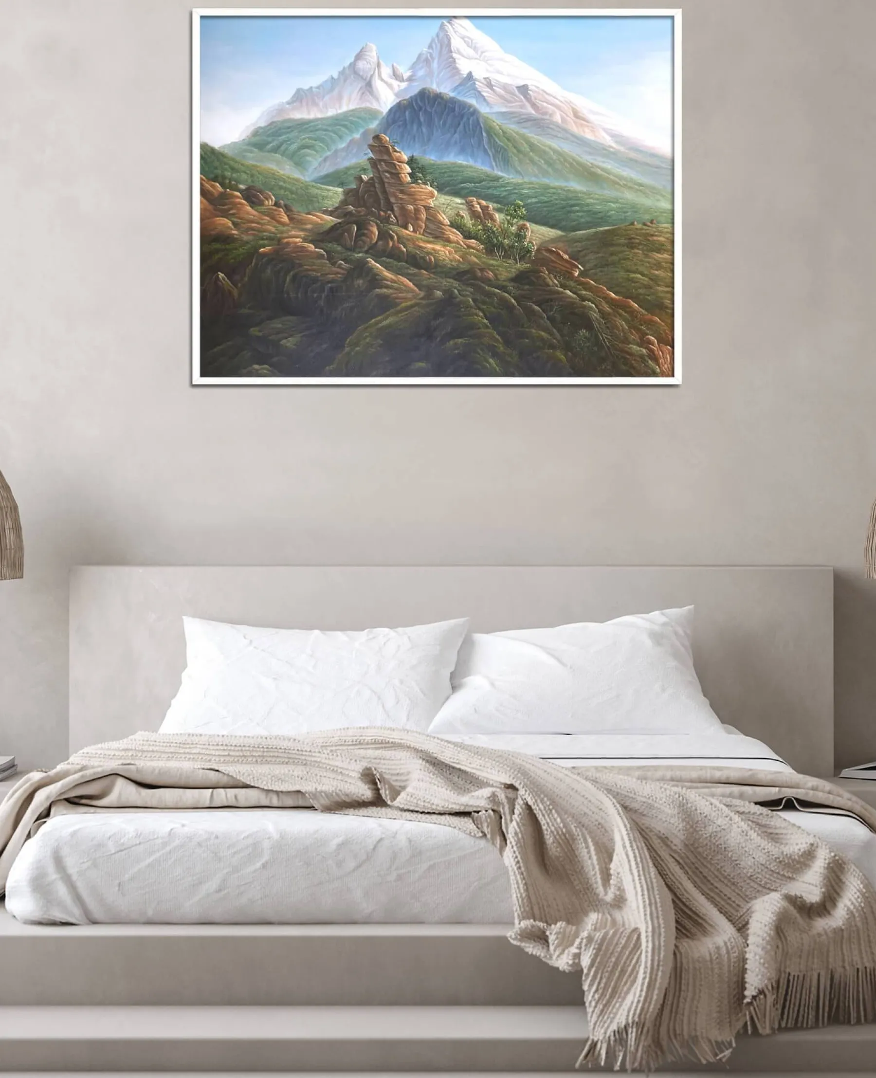 Hot Le Watzmann - Caspar David Friedrich Friedrich