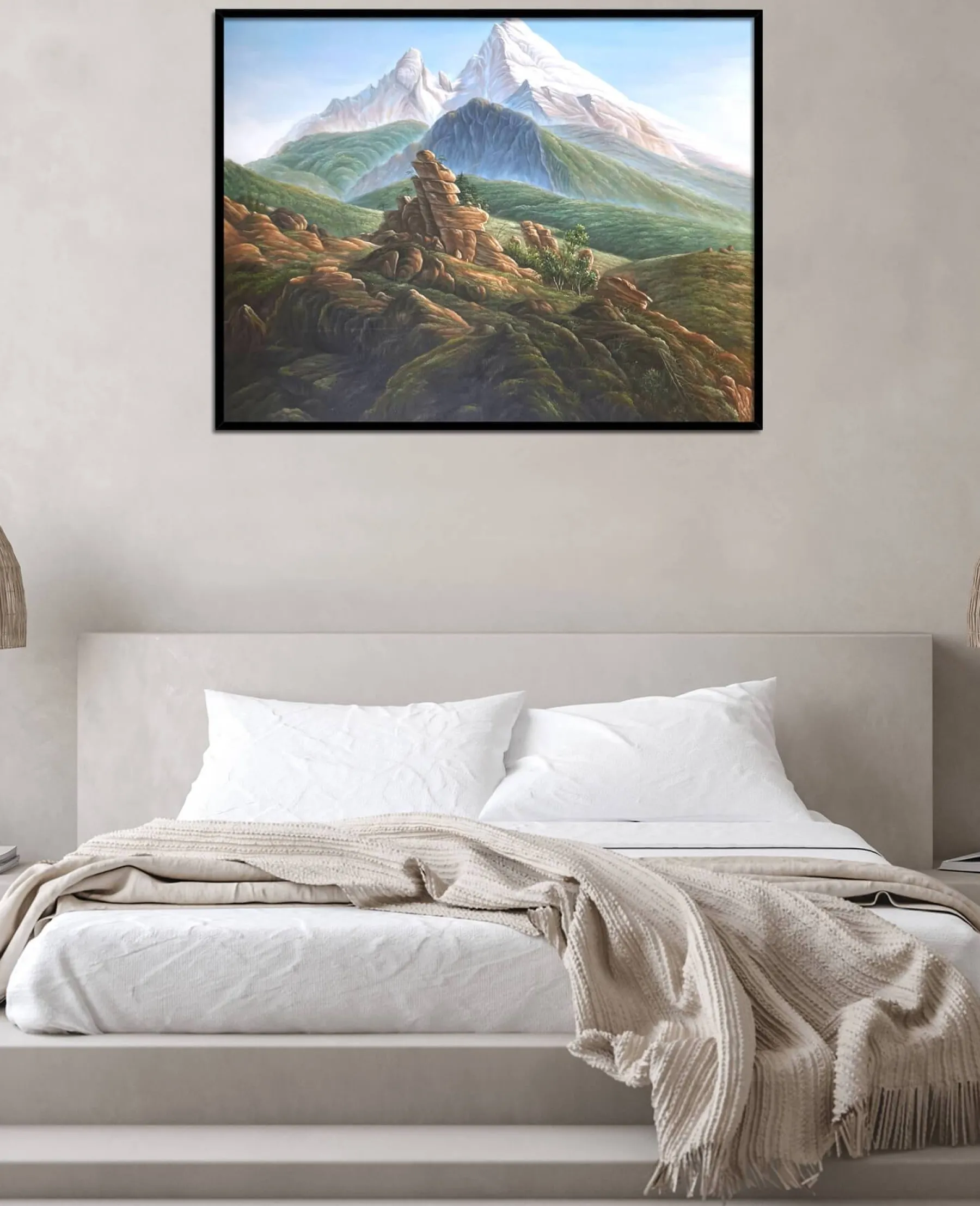 Hot Le Watzmann - Caspar David Friedrich Friedrich