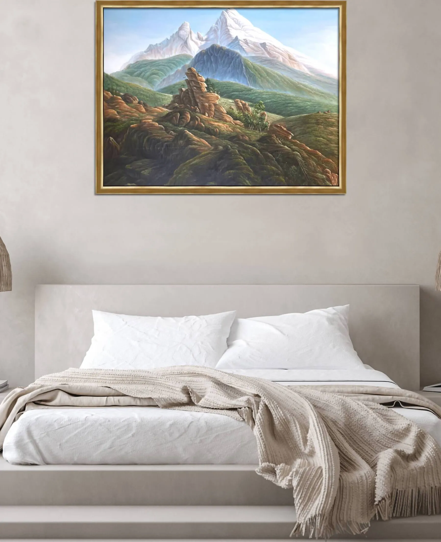 Hot Le Watzmann - Caspar David Friedrich Friedrich