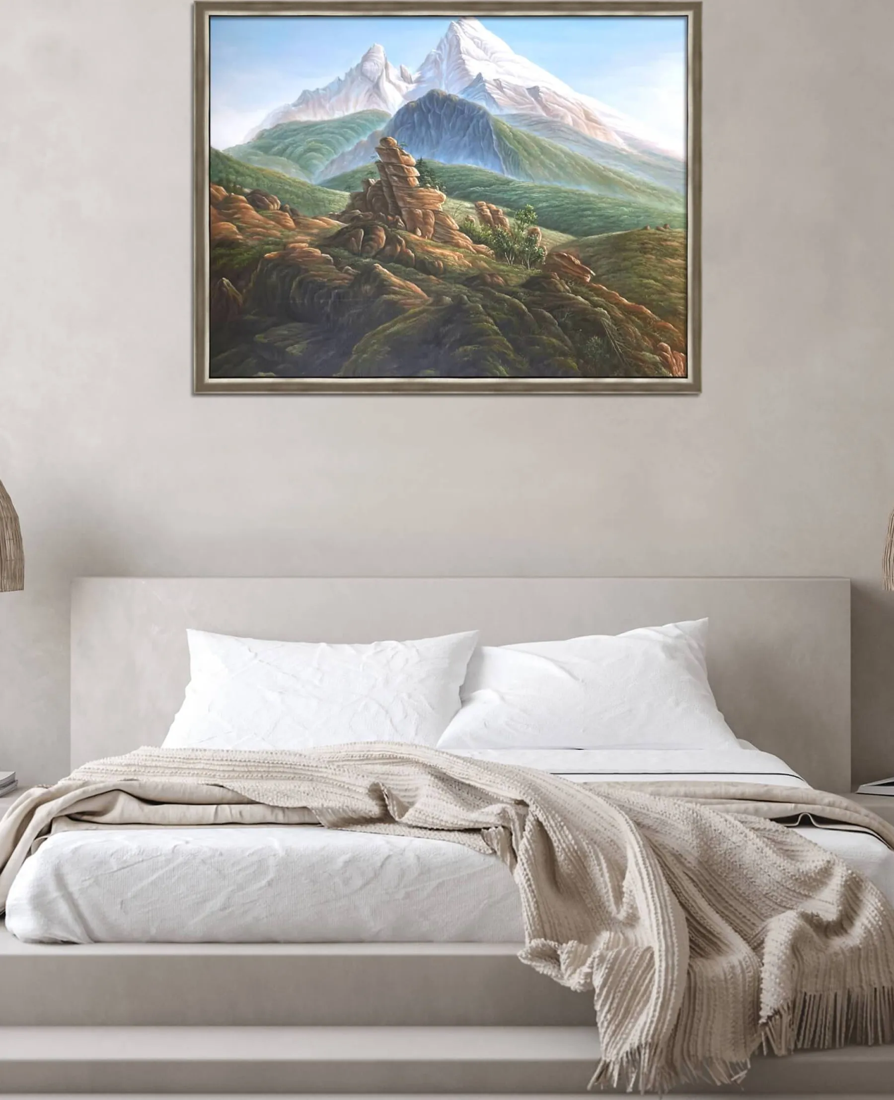 Hot Le Watzmann - Caspar David Friedrich Friedrich