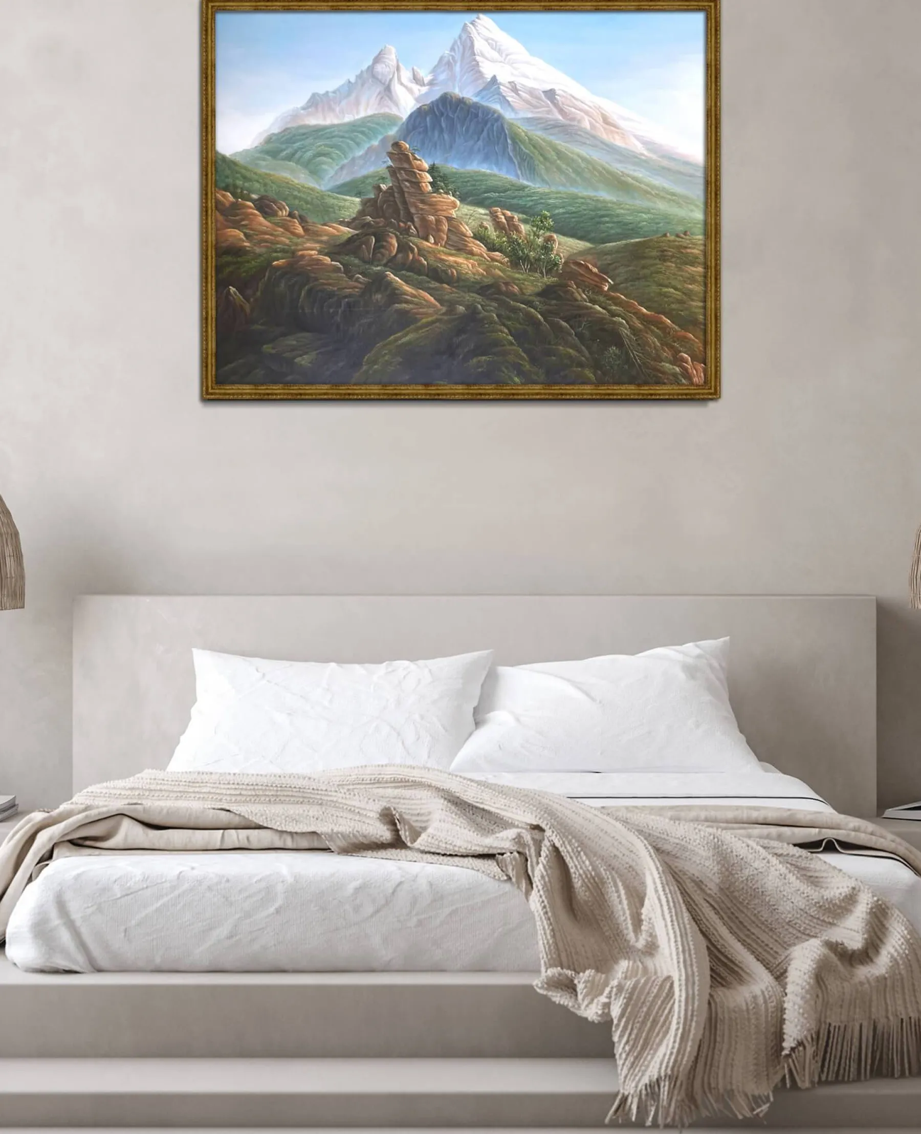 Hot Le Watzmann - Caspar David Friedrich Friedrich