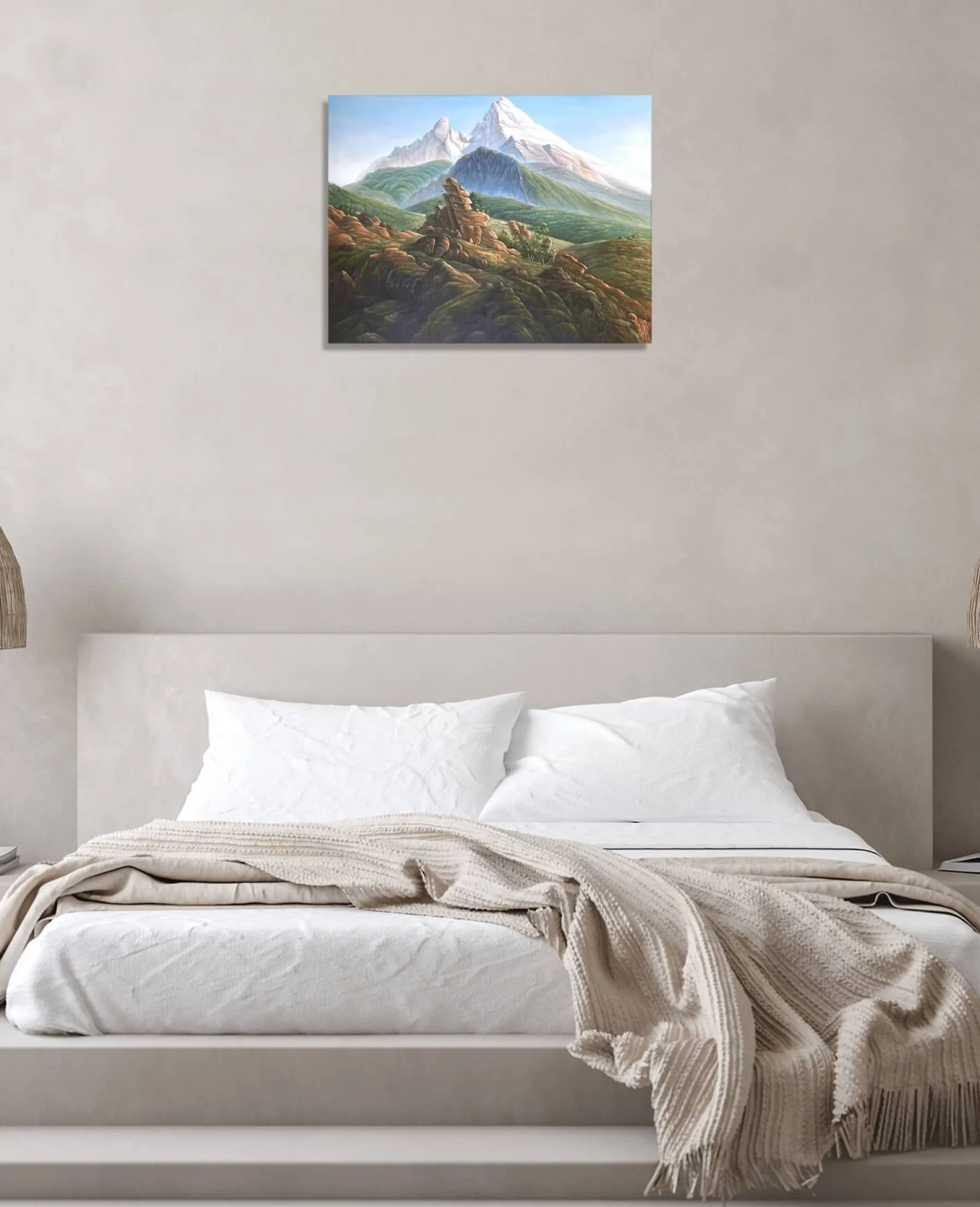 Hot Le Watzmann - Caspar David Friedrich Friedrich