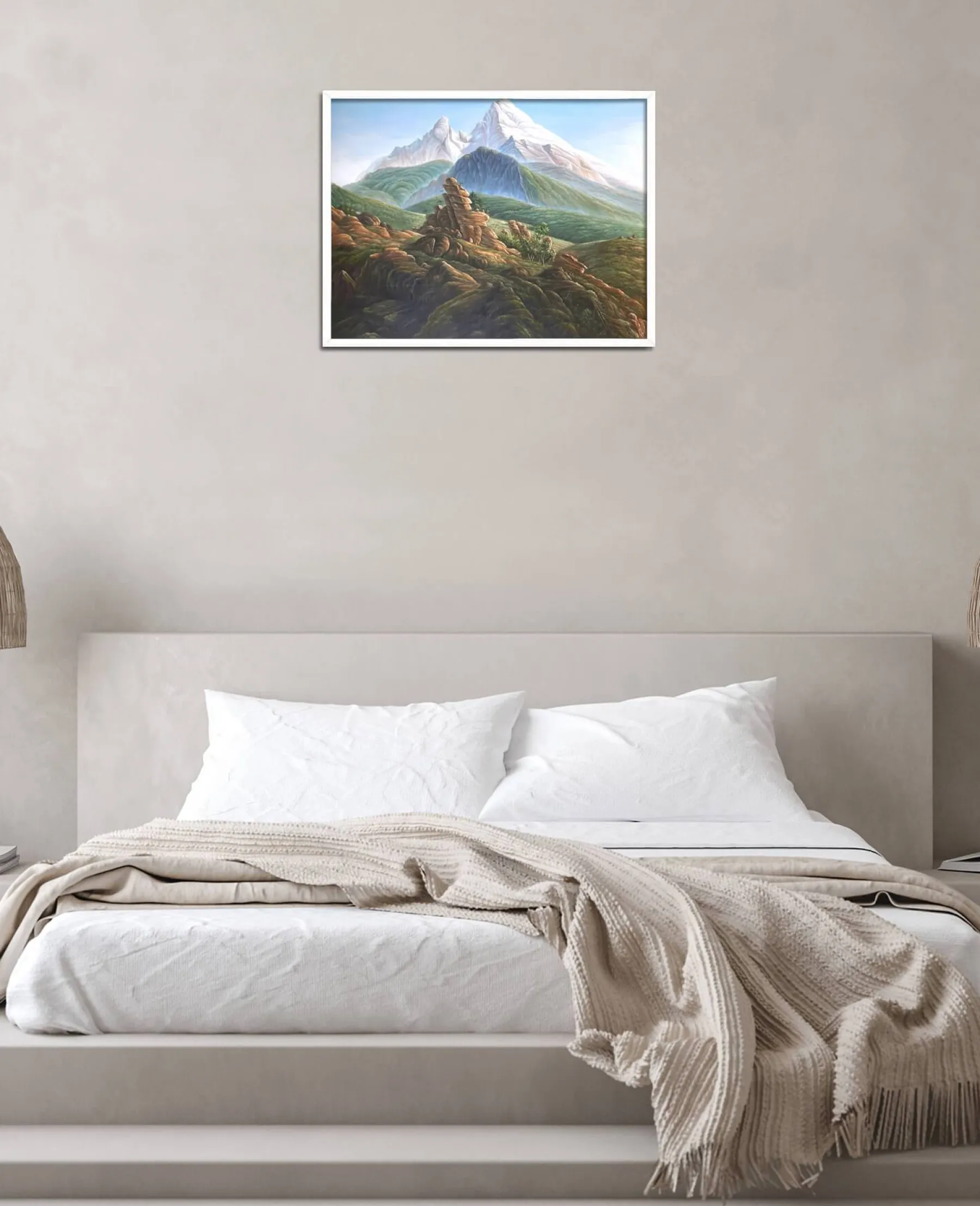 Hot Le Watzmann - Caspar David Friedrich Friedrich