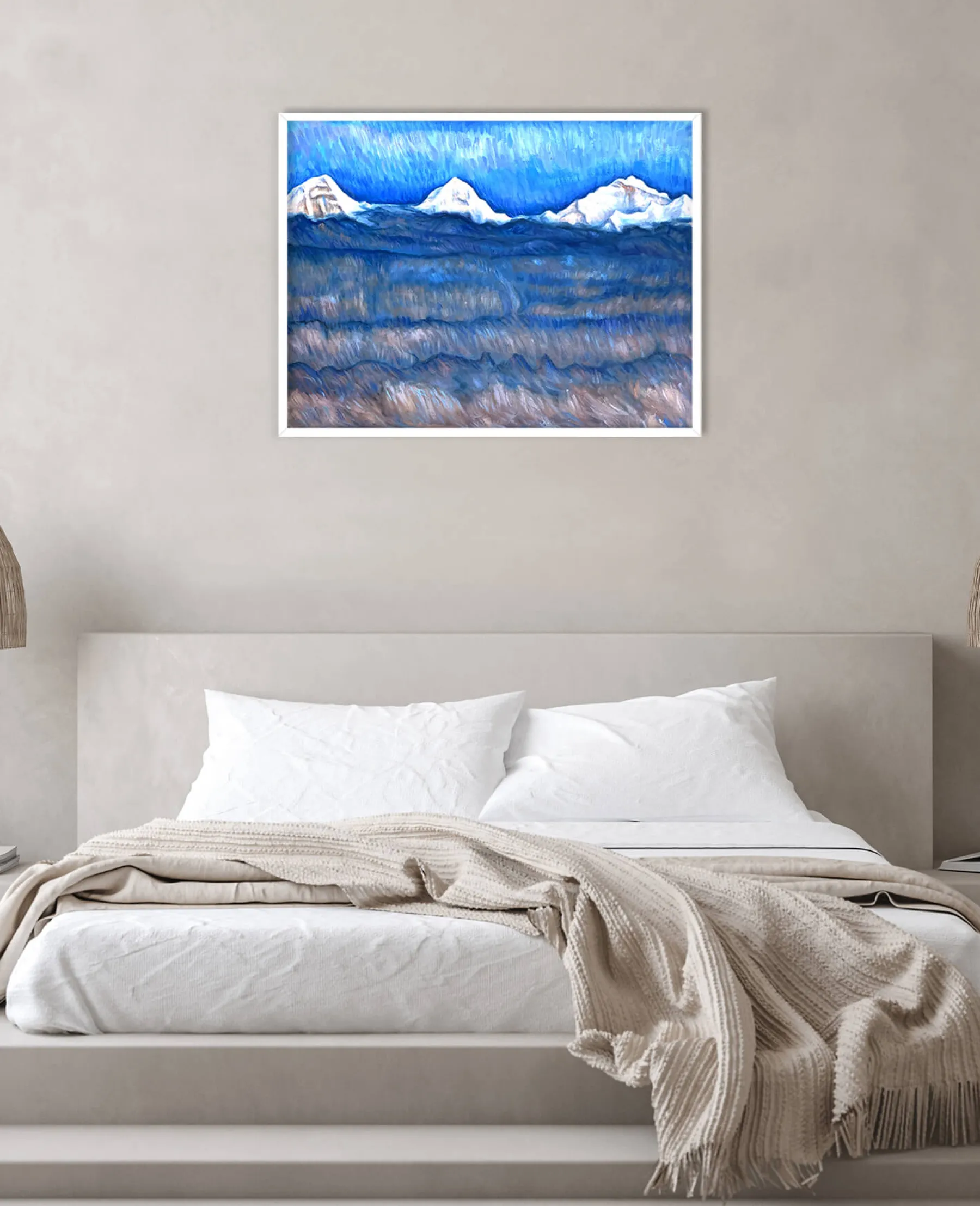 Flash Sale L'Eiger, le Mönch et la Jungfrau au-dessus de la mer de brouillard - Ferdinand Hodler Hodler