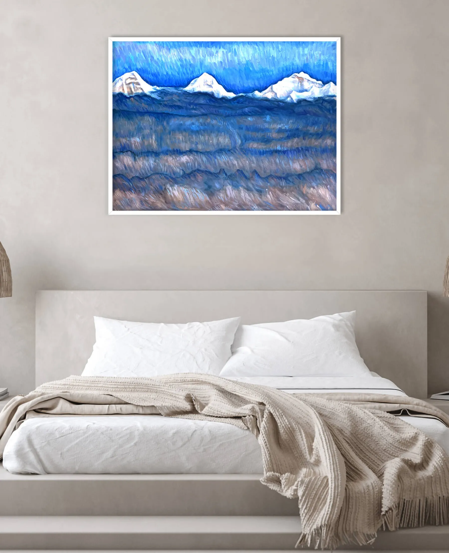 Flash Sale L'Eiger, le Mönch et la Jungfrau au-dessus de la mer de brouillard - Ferdinand Hodler Hodler
