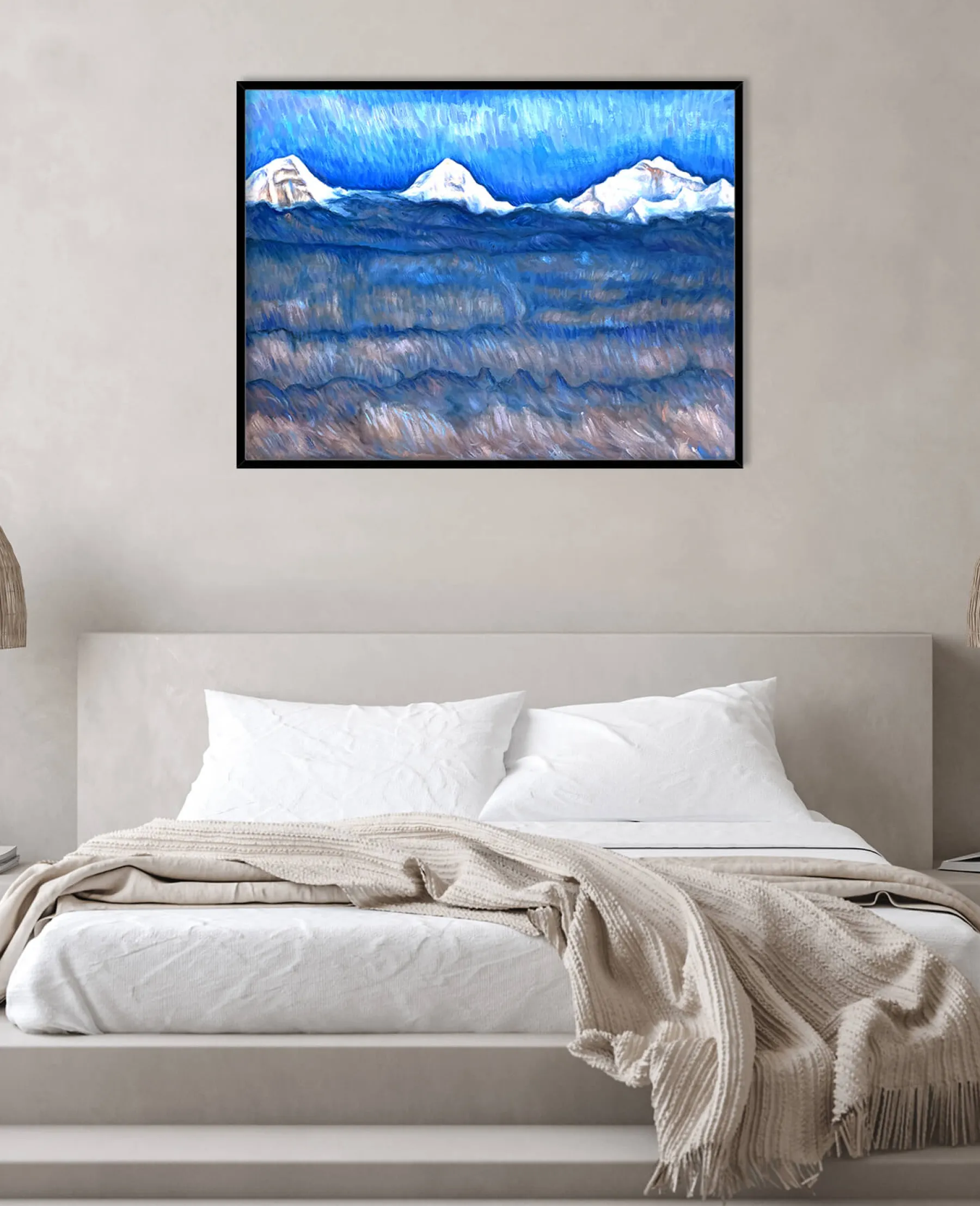 Flash Sale L'Eiger, le Mönch et la Jungfrau au-dessus de la mer de brouillard - Ferdinand Hodler Hodler