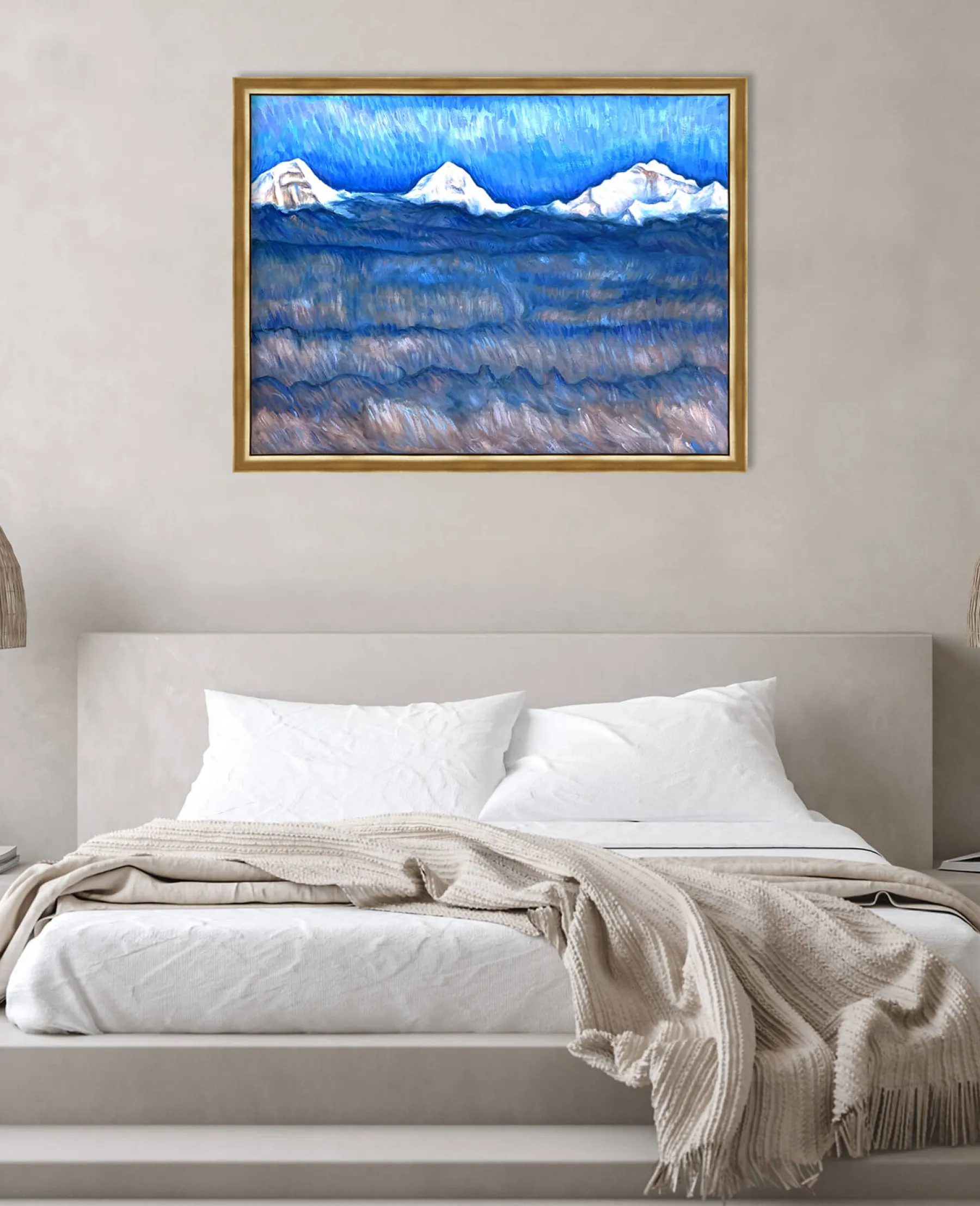 Flash Sale L'Eiger, le Mönch et la Jungfrau au-dessus de la mer de brouillard - Ferdinand Hodler Hodler