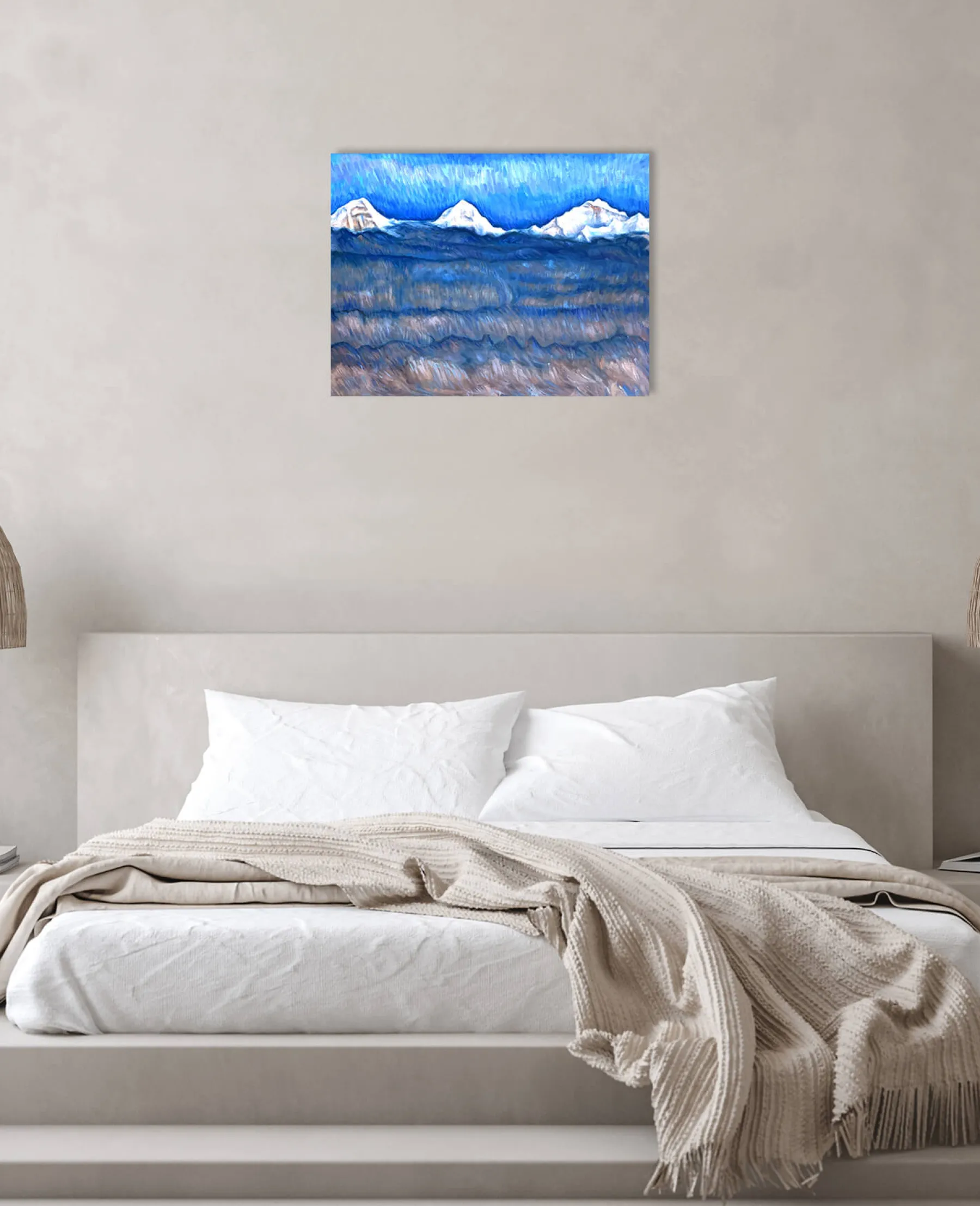 Flash Sale L'Eiger, le Mönch et la Jungfrau au-dessus de la mer de brouillard - Ferdinand Hodler Hodler