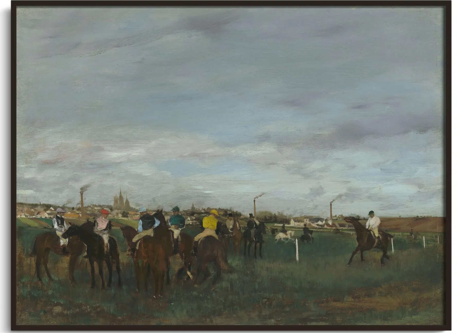 Cheap Les Courses - Edgar Degas Degas