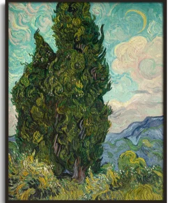 Cheap Les Cyprès - Vincent Van Gogh Van Gogh