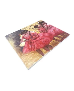 Fashion Les danseuses roses, avant le ballet - Edgar Degas Degas