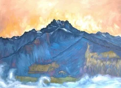Sale Les Dents du Midi de Chesières - Ferdinand Hodler Hodler