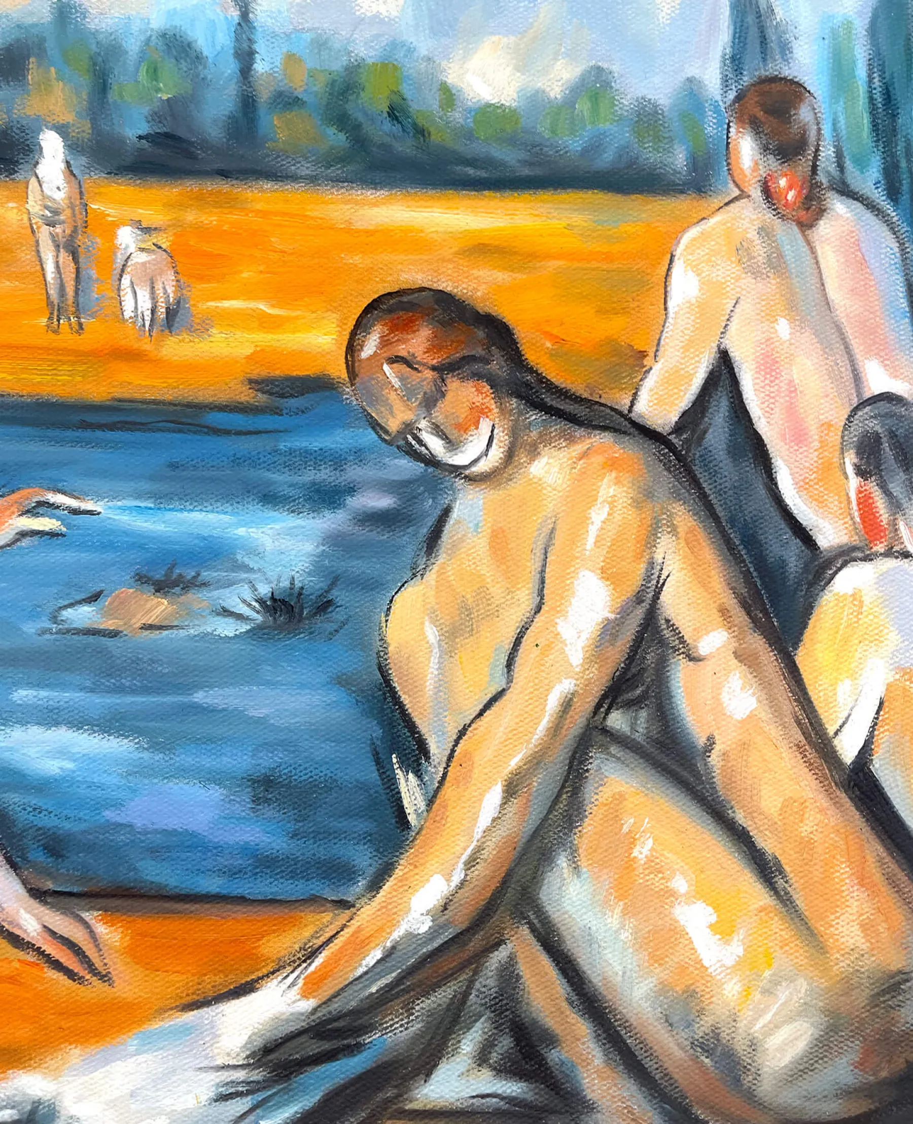 Clearance Les Grandes Baigneuses - Paul Cézanne Cézanne