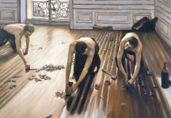 Cheap Les Raboteurs de parquet – Gustave Caillebotte Caillebotte