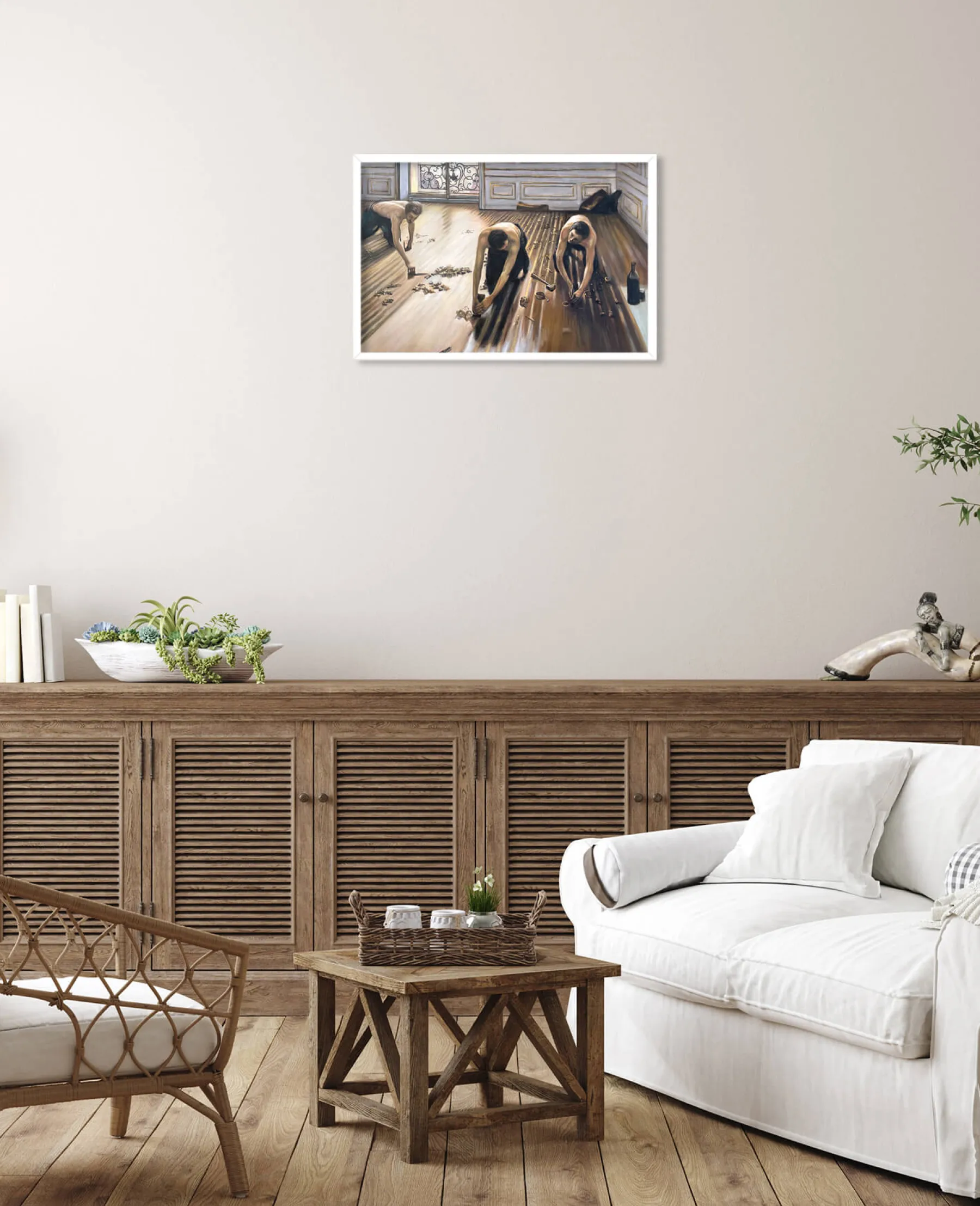 Cheap Les Raboteurs de parquet – Gustave Caillebotte Caillebotte