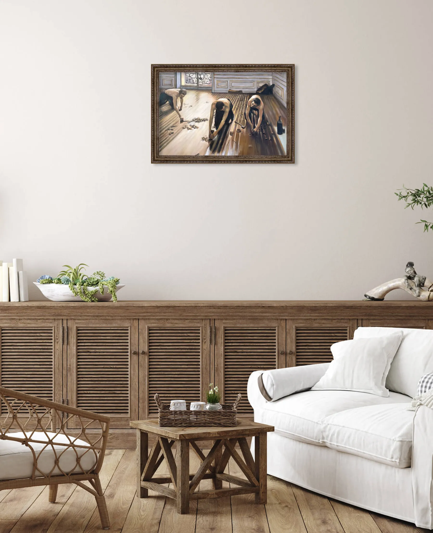 Cheap Les Raboteurs de parquet – Gustave Caillebotte Caillebotte