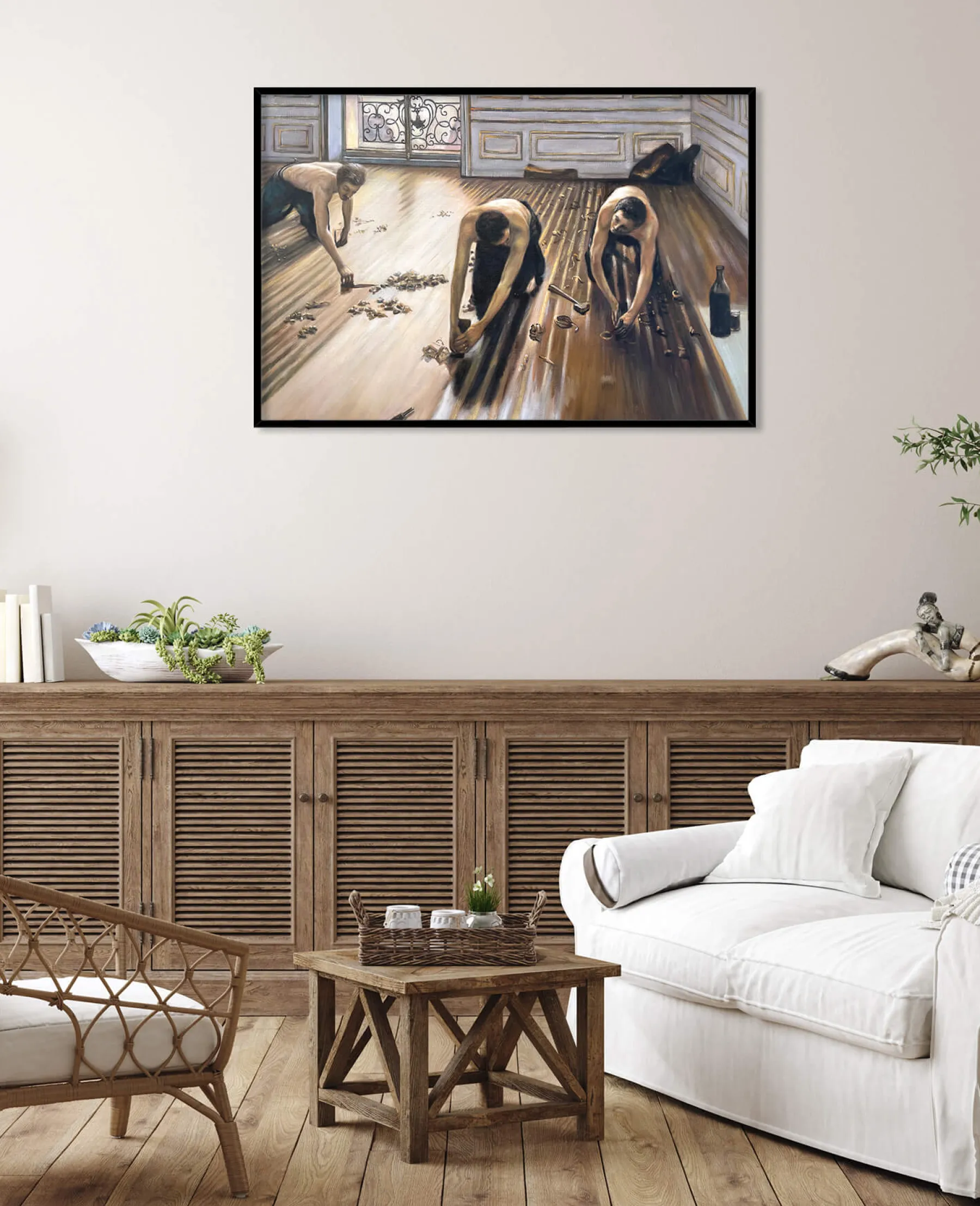 Cheap Les Raboteurs de parquet – Gustave Caillebotte Caillebotte