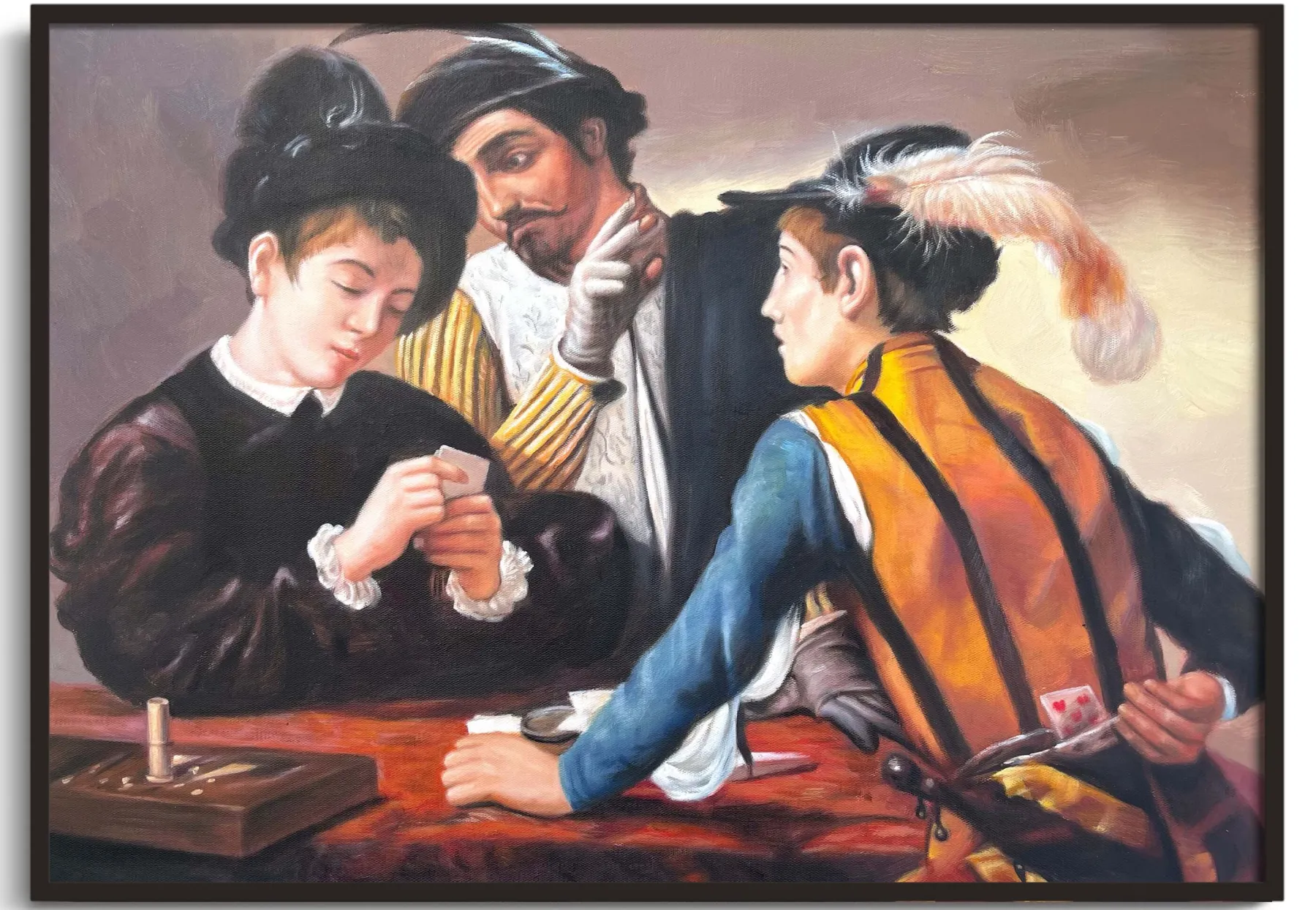 Sale Les Tricheurs - Caravage Caravage