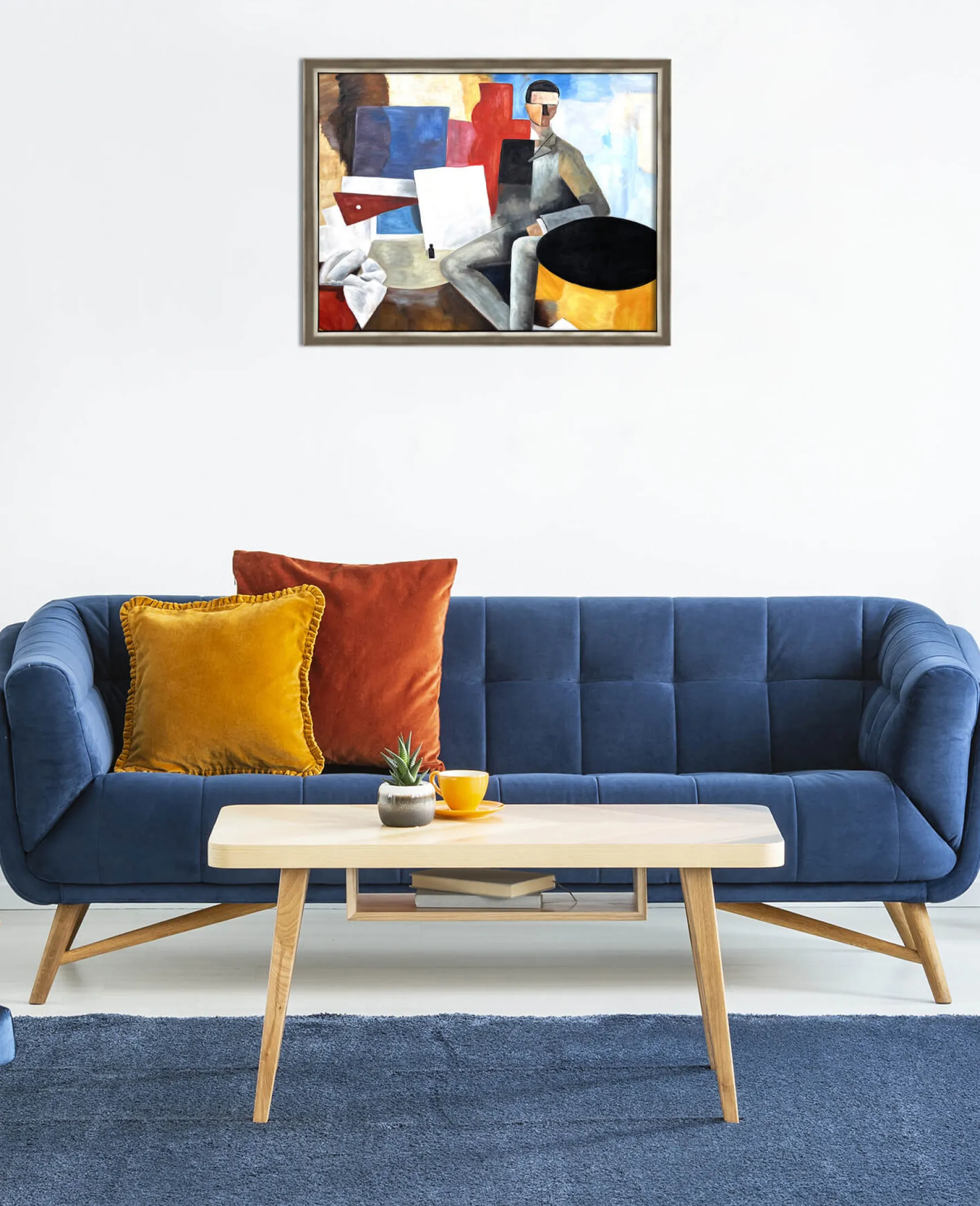 Store L'Homme assis - Roger de La Fresnaye De La Fresnaye
