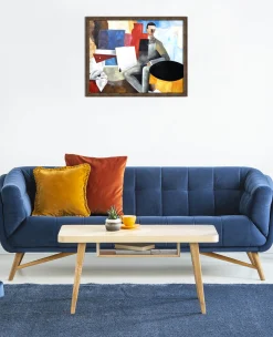 Store L'Homme assis - Roger de La Fresnaye De La Fresnaye