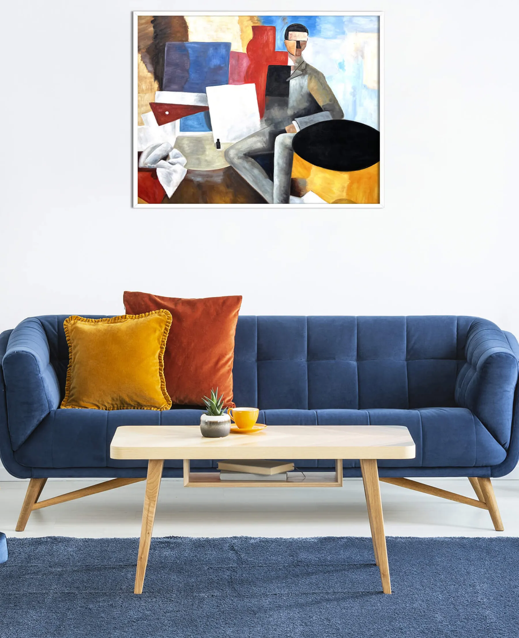 Store L'Homme assis - Roger de La Fresnaye De La Fresnaye
