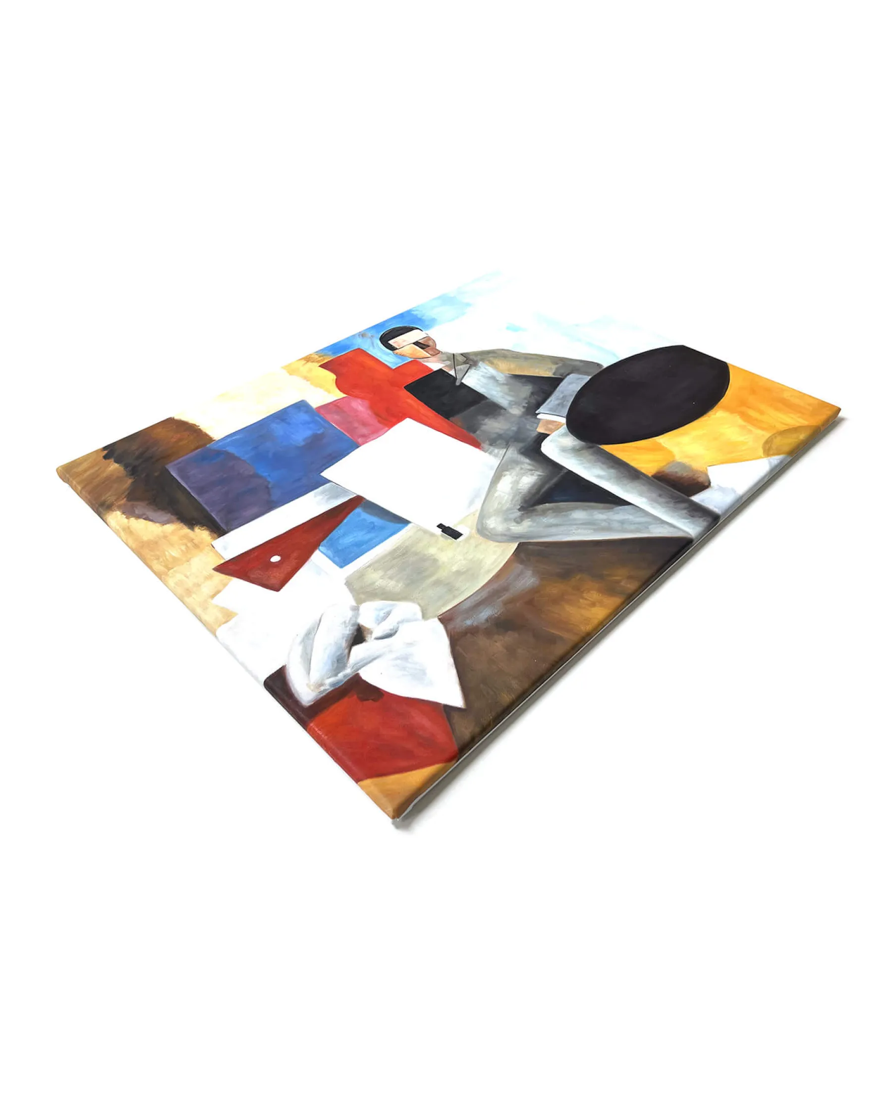 Store L'Homme assis - Roger de La Fresnaye De La Fresnaye