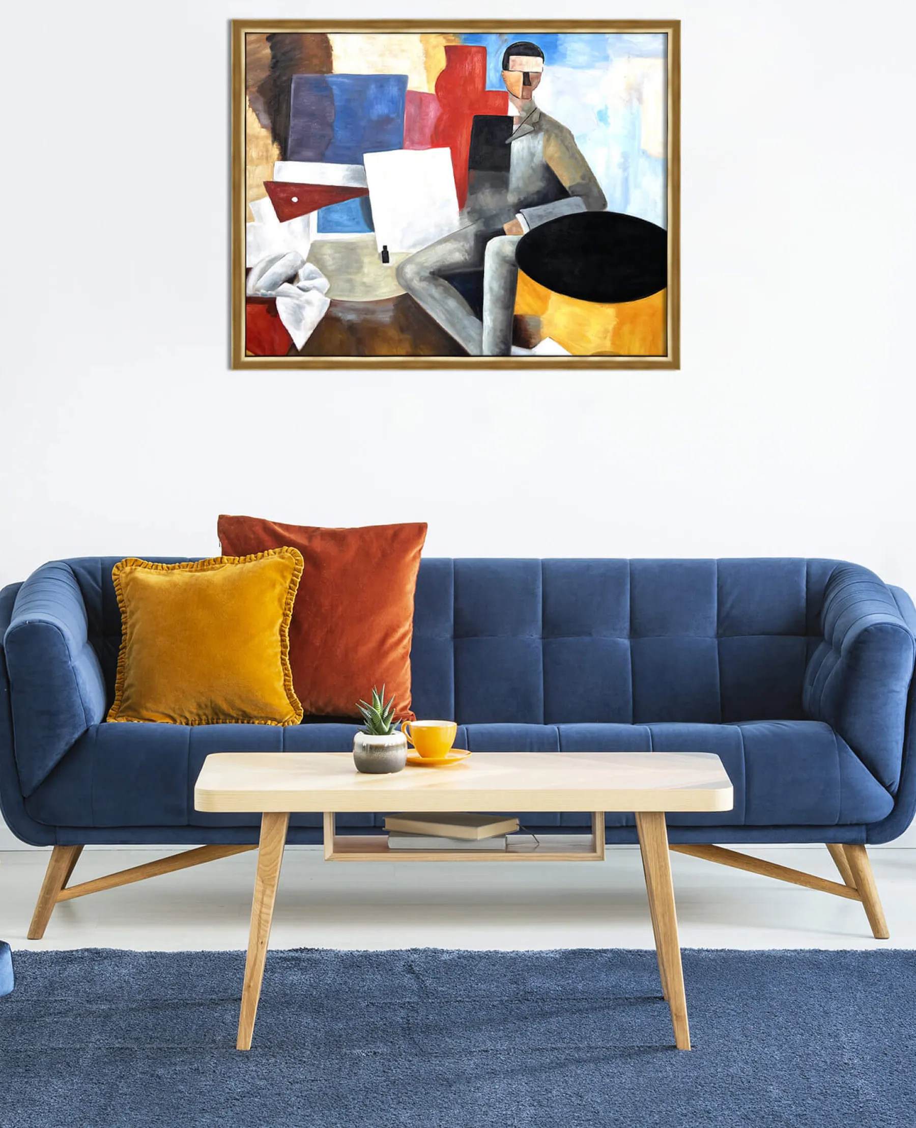 Store L'Homme assis - Roger de La Fresnaye De La Fresnaye