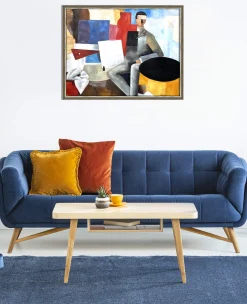 Store L'Homme assis - Roger de La Fresnaye De La Fresnaye