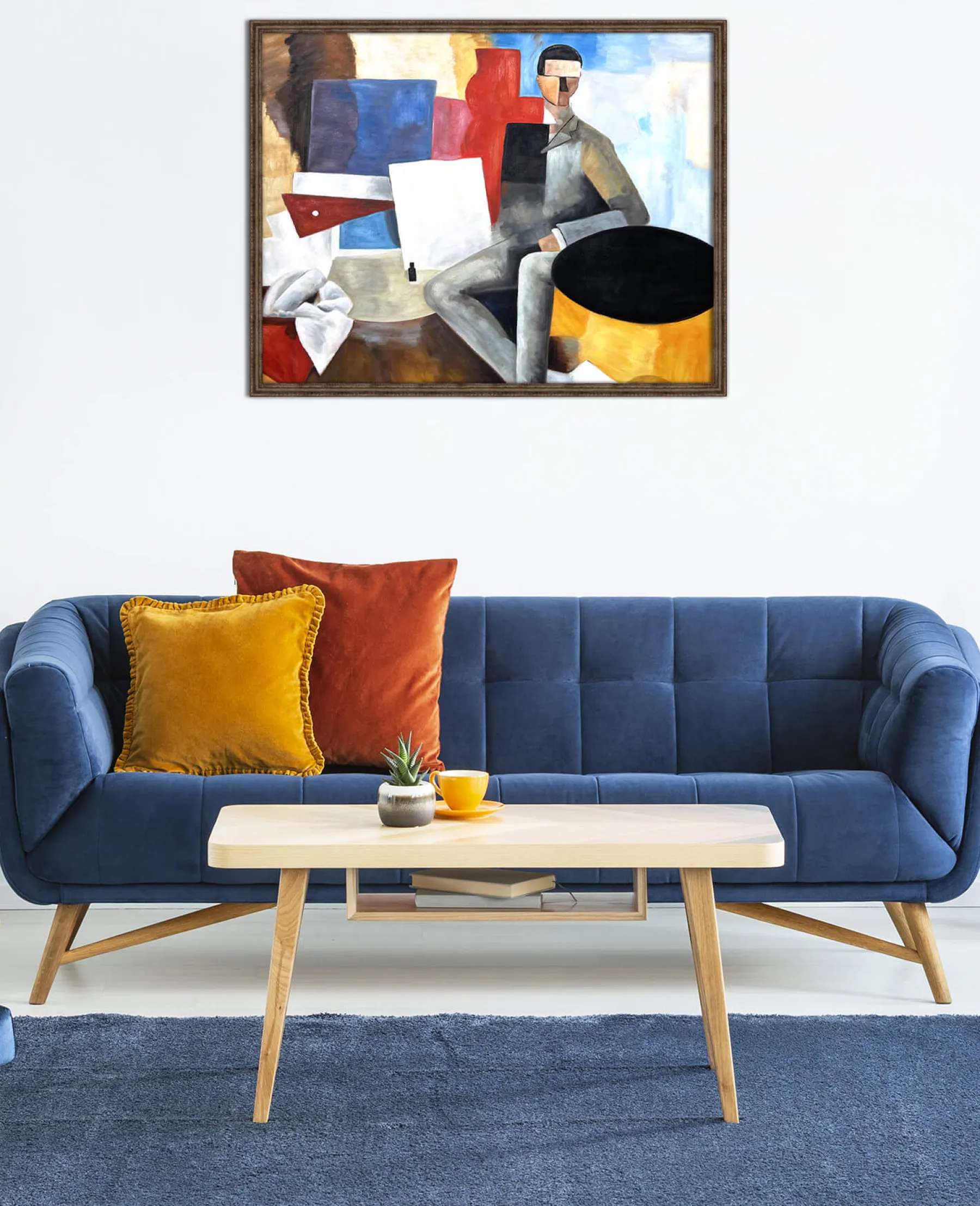 Store L'Homme assis - Roger de La Fresnaye De La Fresnaye