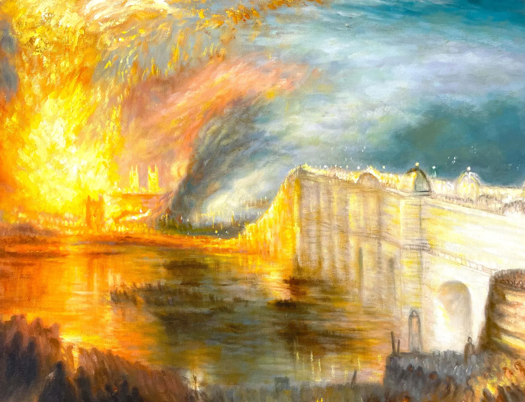 Online L'Incendie de la Chambre des Lords et des Communes II - William Turner Turner