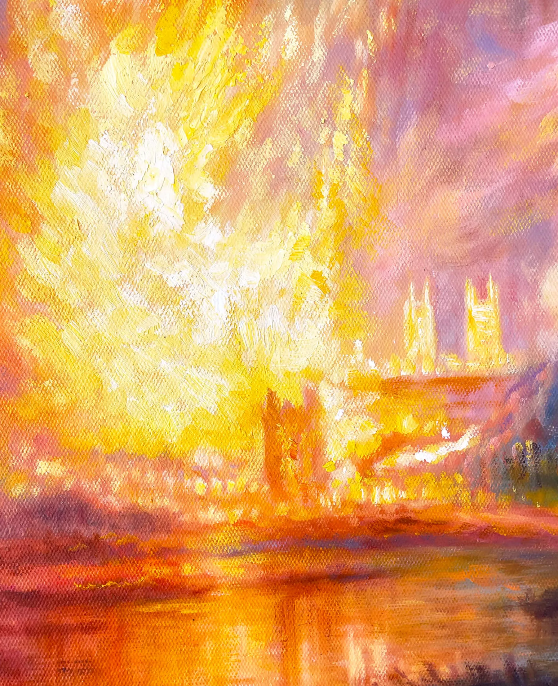 Online L'Incendie de la Chambre des Lords et des Communes II - William Turner Turner