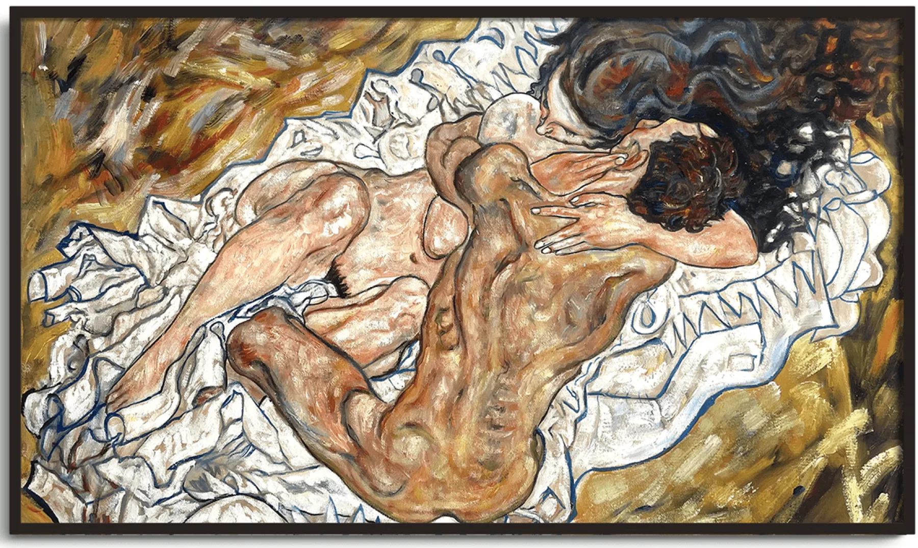 Online L'étreinte - Egon Schiele Schiele